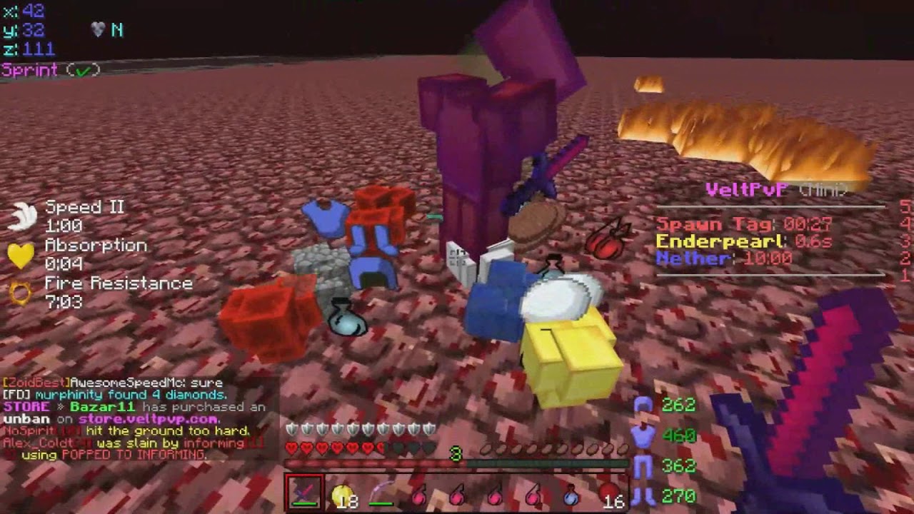 [VELTPVP] [MINIHCF] #6 NETHER PVP