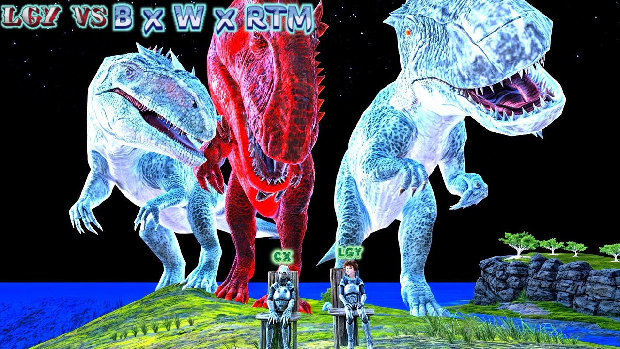 Ark mobile | PvP raid | LGY VS W x B x RTM | WIN LGY ✊