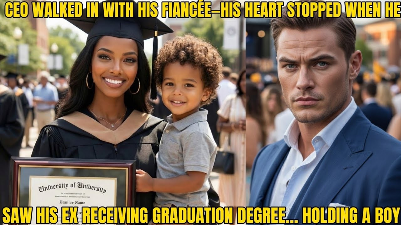 “Millionaire CEO Walked In with His Fiancée—Heart Stopped When He Saw His Ex Receiving Graduation