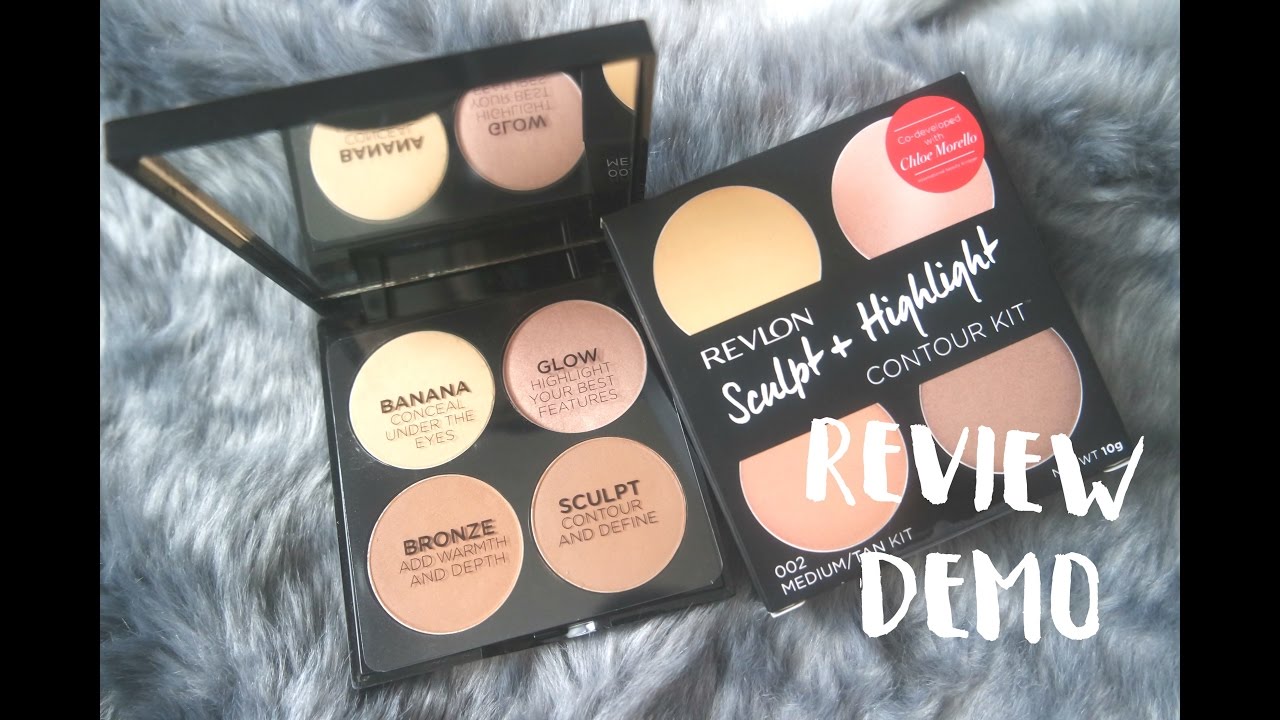 Revlon X Chloe Sculpt & Highlight Kit! Co-Developed by Chloe Morello / Review & Demo of Both Kits