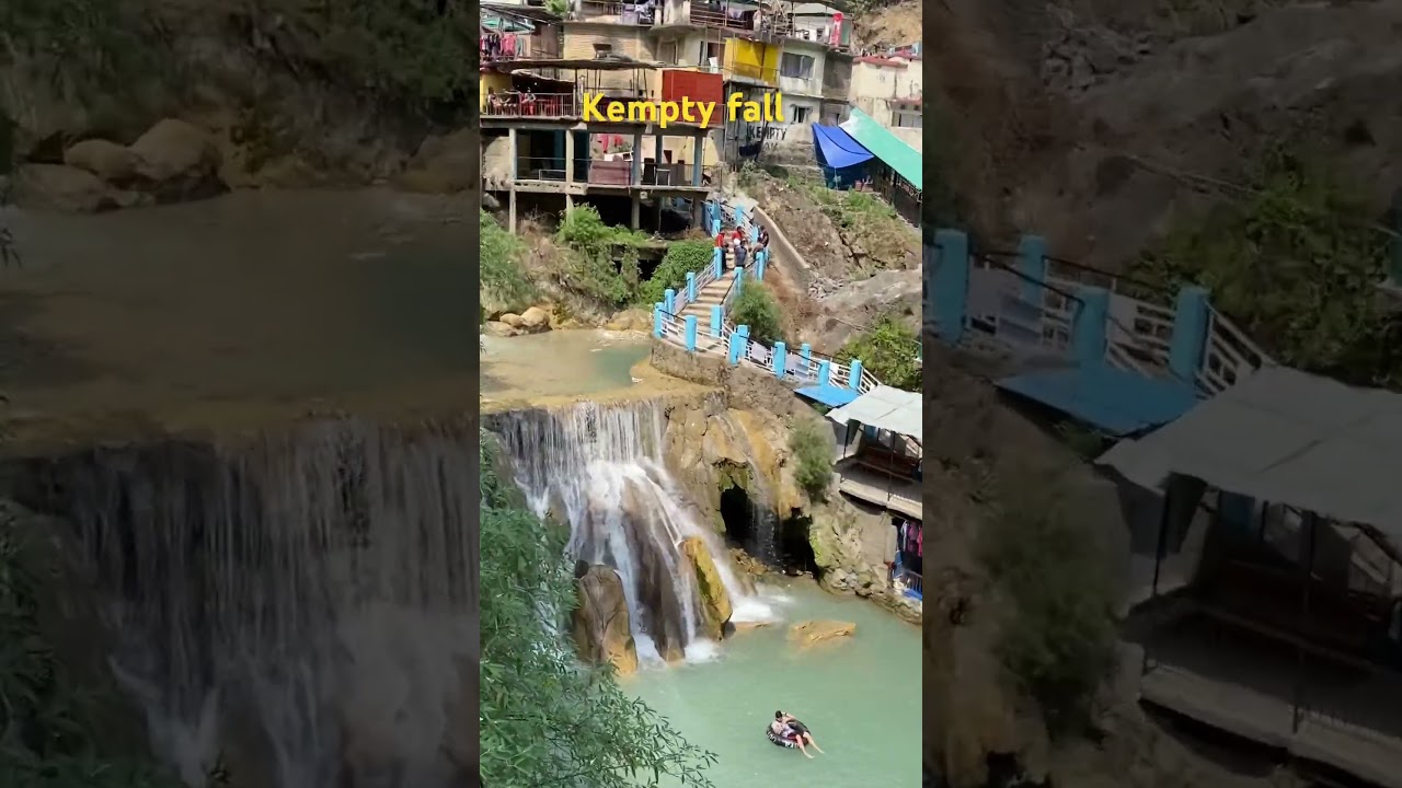 Kempty falls Mussoorie Uttarakhand #waterfall #uk