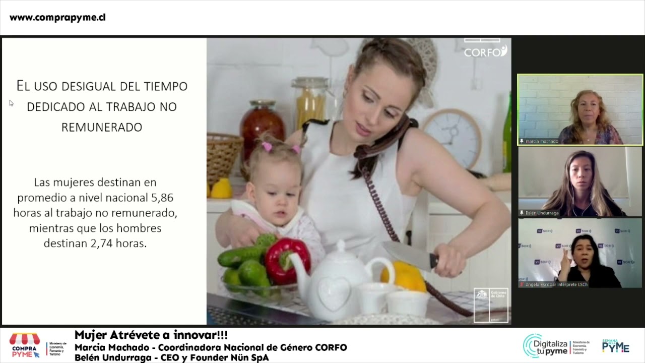 ¡Mujer Atrévete a Innovar! - Corfo