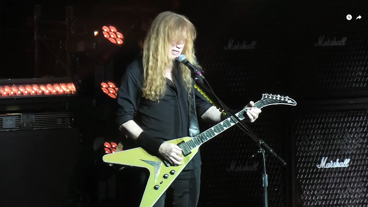 Megadeth - Skin o' My Teeth Live Tauron Arena Kraków, Polska 10.10.2025 4K