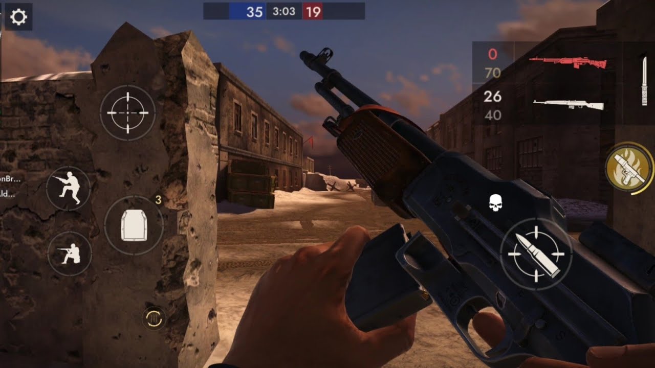 World war heroes gameplay : WW FPS GAMES / team deathmatch 