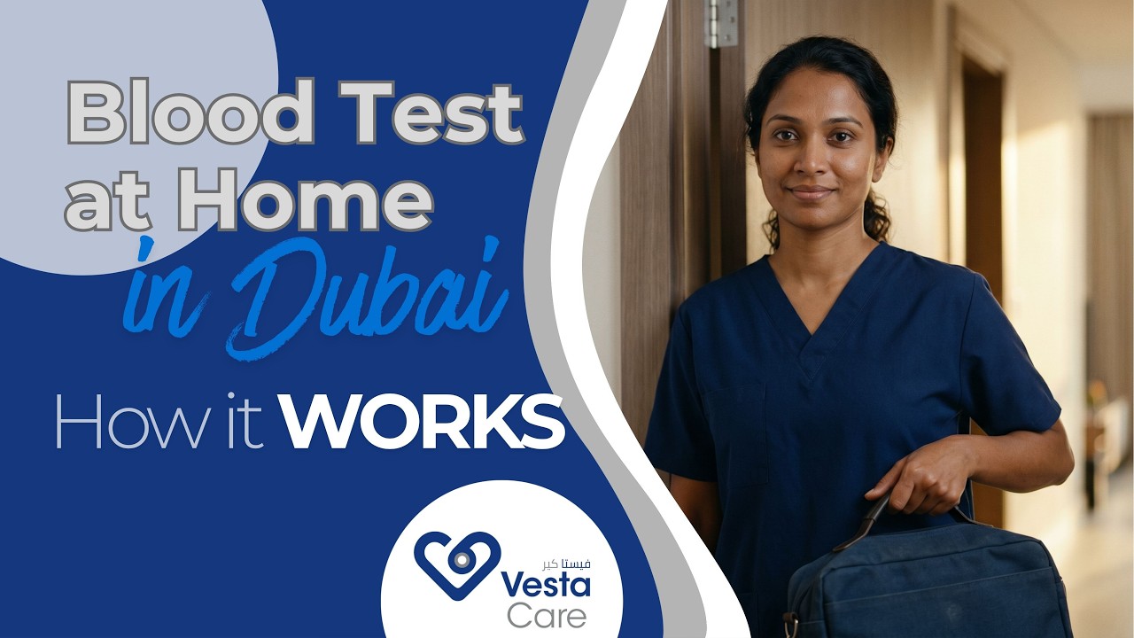 Blood Test at Home in Dubai &mdash; How It Works (Step-by-Step)