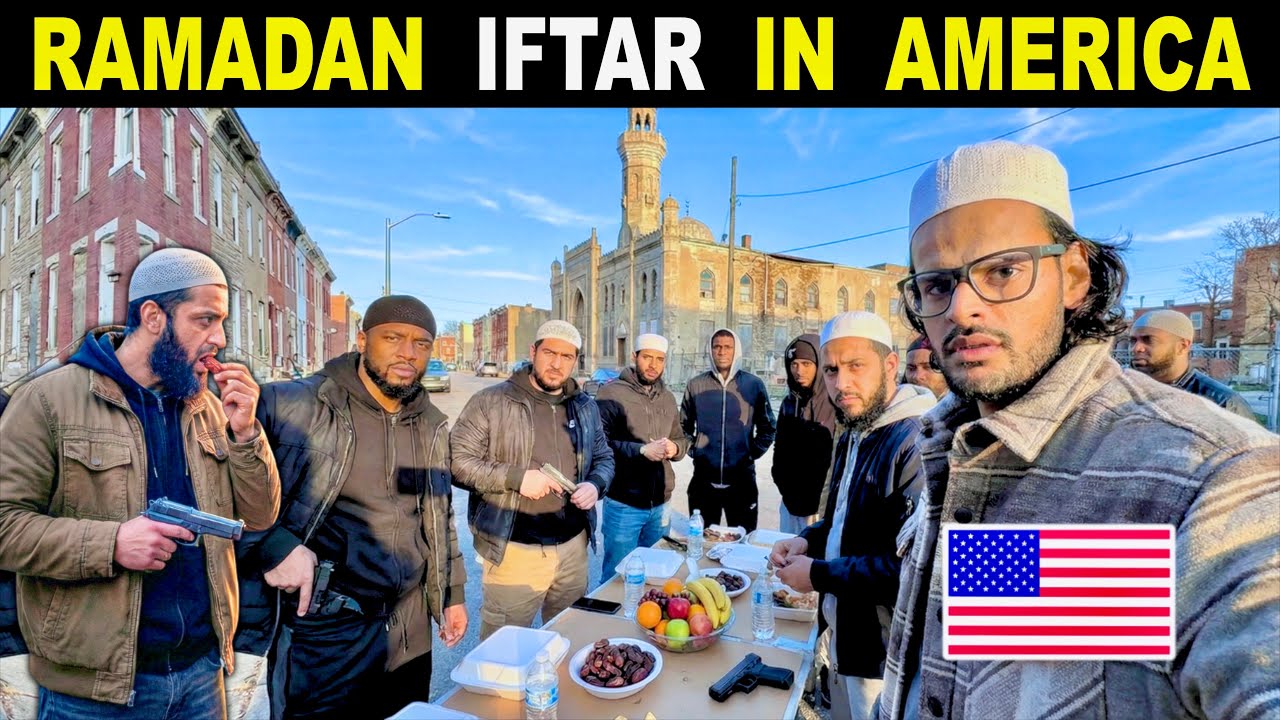 Ramadan Iftar with Muslims In MOST Dangerous City of AMERICA 2026 🇺🇸| Mosque In USA