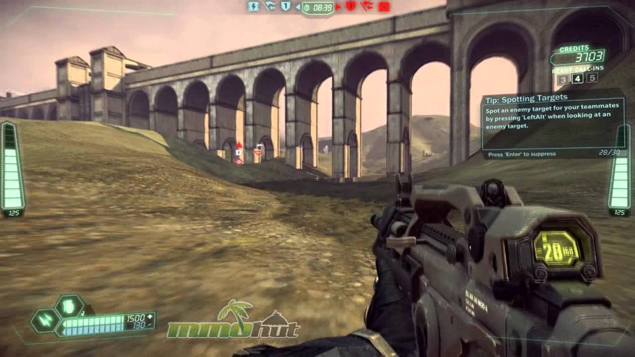 Tribes Ascend Gameplay - CTF in Open Beta