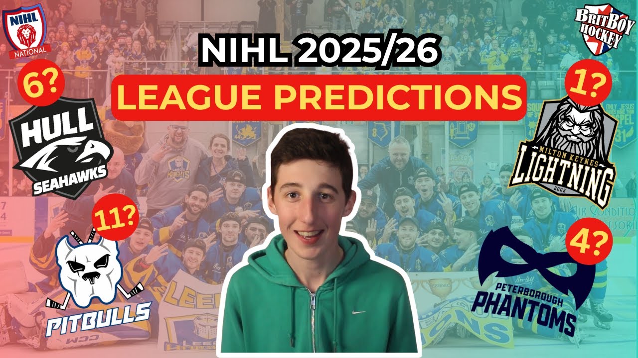NIHL 2025/26 (League) Predictions: Where Will Your Team Finish?