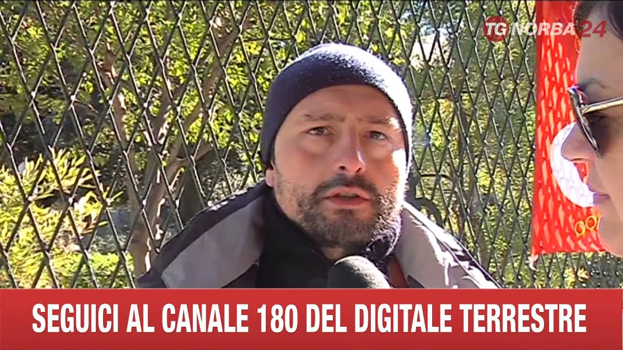 LECCE PROTESTA LAVORATORI PISTA NARDO'