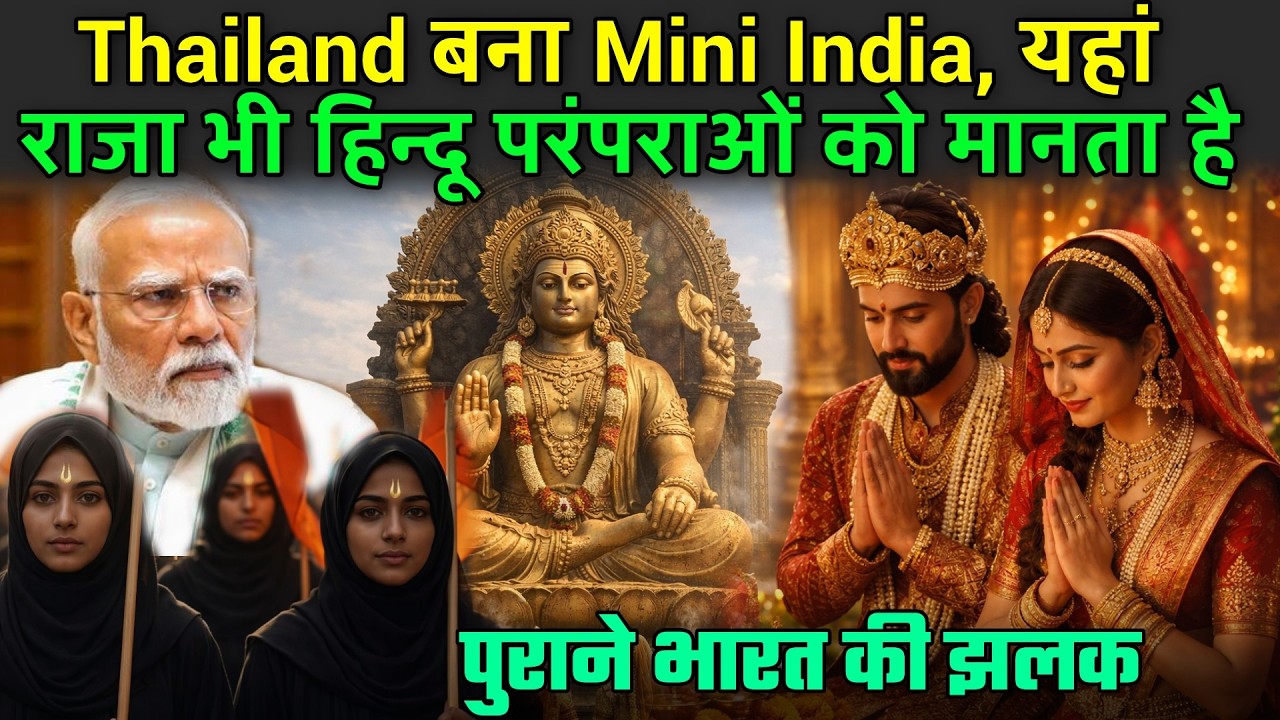 Thailand बना Mini India, यहां राजा भी हिंदू परंपराओं को मानता है | Hinduism In Thailand
