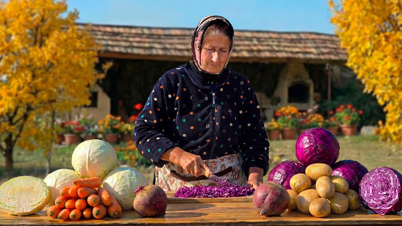 Living Off the Land in a Remote Caucasian Village