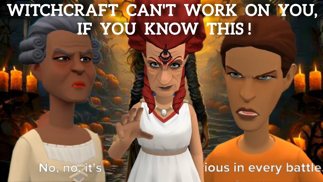 HOW TO DEFEAT A WITCH AND DESTROY WITCHCRAFT CHARMS AND SPELLS   (CHRISTIAN ANIMATION)