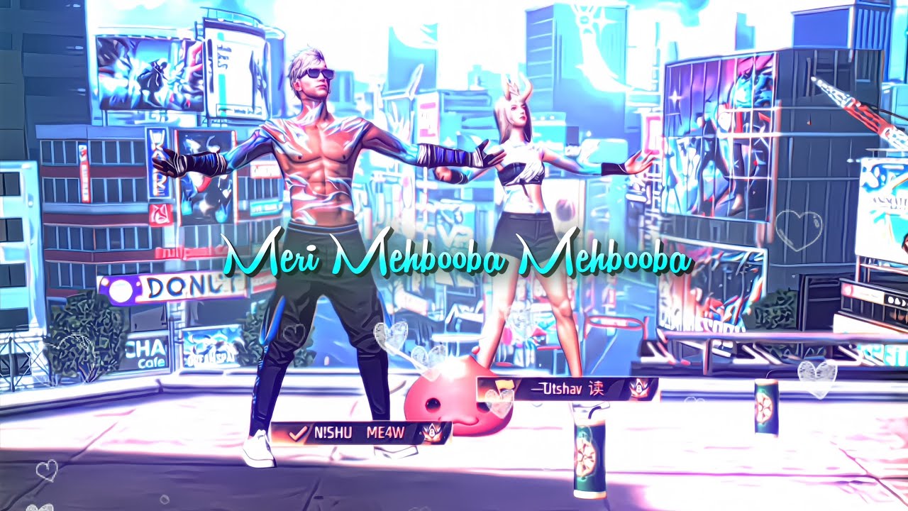 Meri Mahbooba😌🩵|| FreeFire New Lobby Cc Xml video 💫|| FreeFire New Lobby Trend #freefire ||