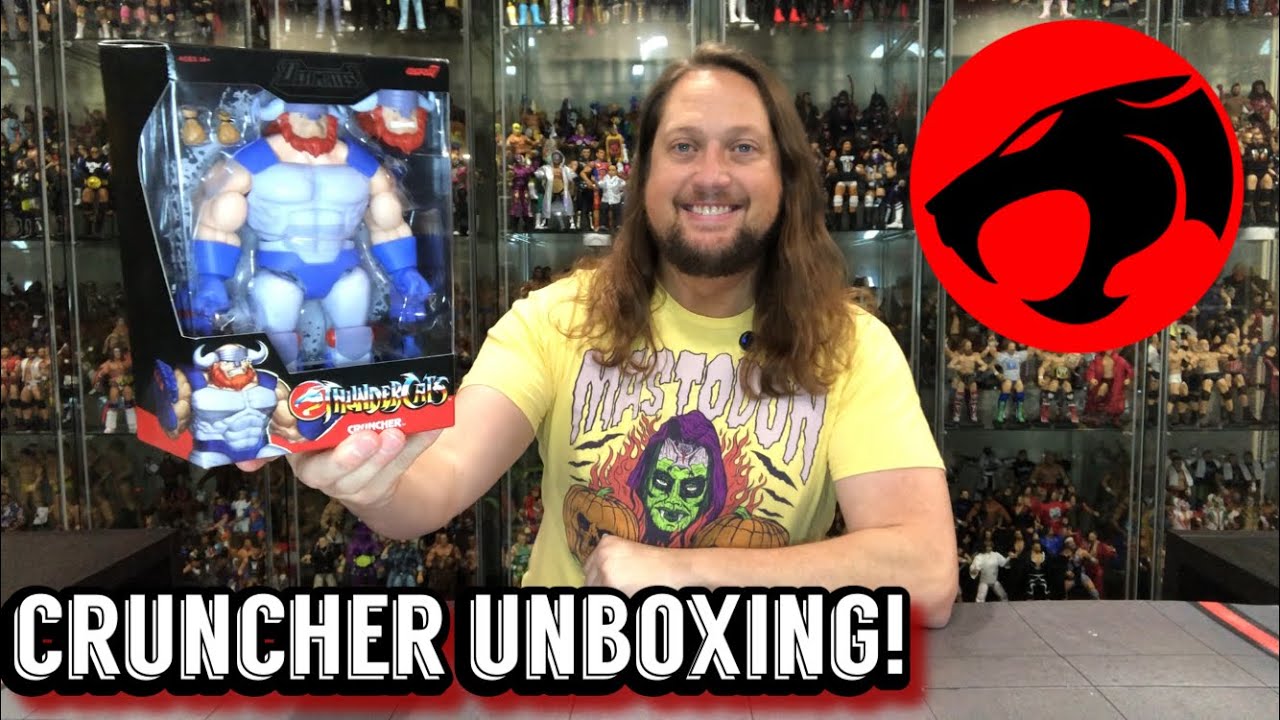 Распаковка и обзор Thundercats Cruncher Super 7 Ultimate!