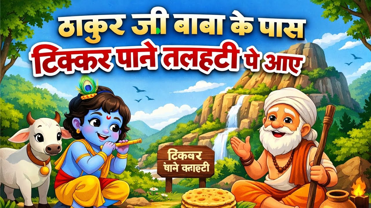 ठाकुर जी बाबा के पास😆😆टिक्कर पाने तलहटी पे आए | 