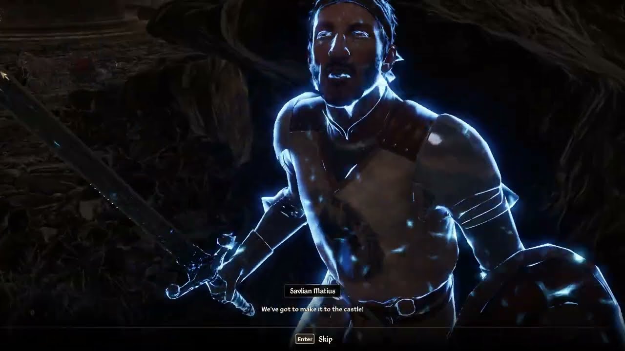 Oblivion Remastered: Savlian Matius is fully charged