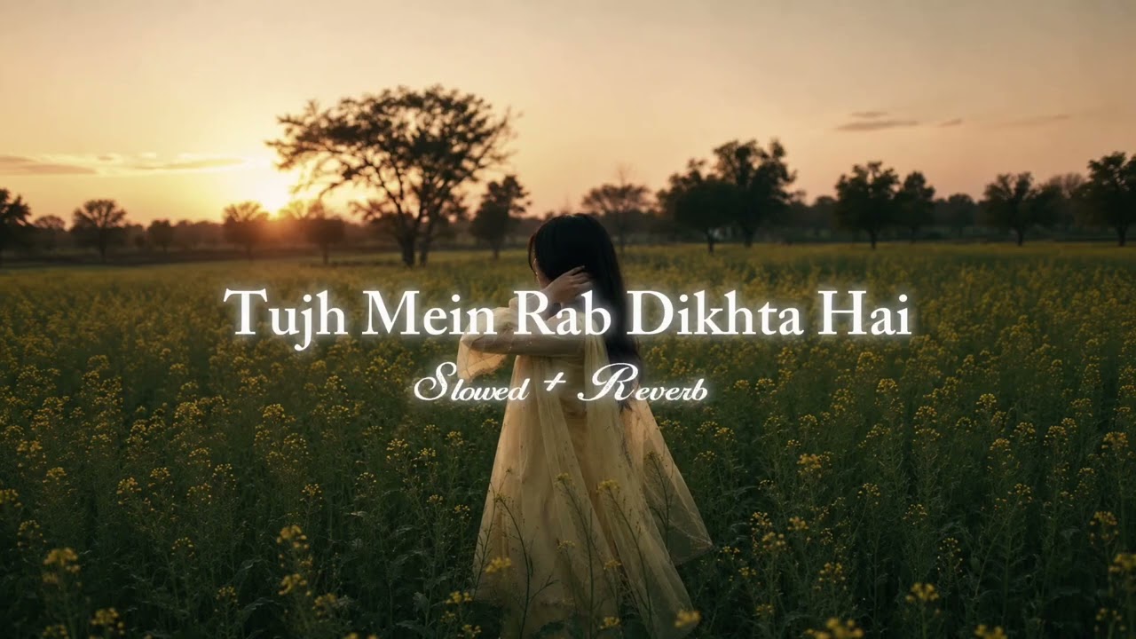 Tuj Mein Rab Dikhta Hai --- Slowed + Reverb | Rab Ne Bana Di Jodi | Roop Kumar Rathod | Love 😘💗