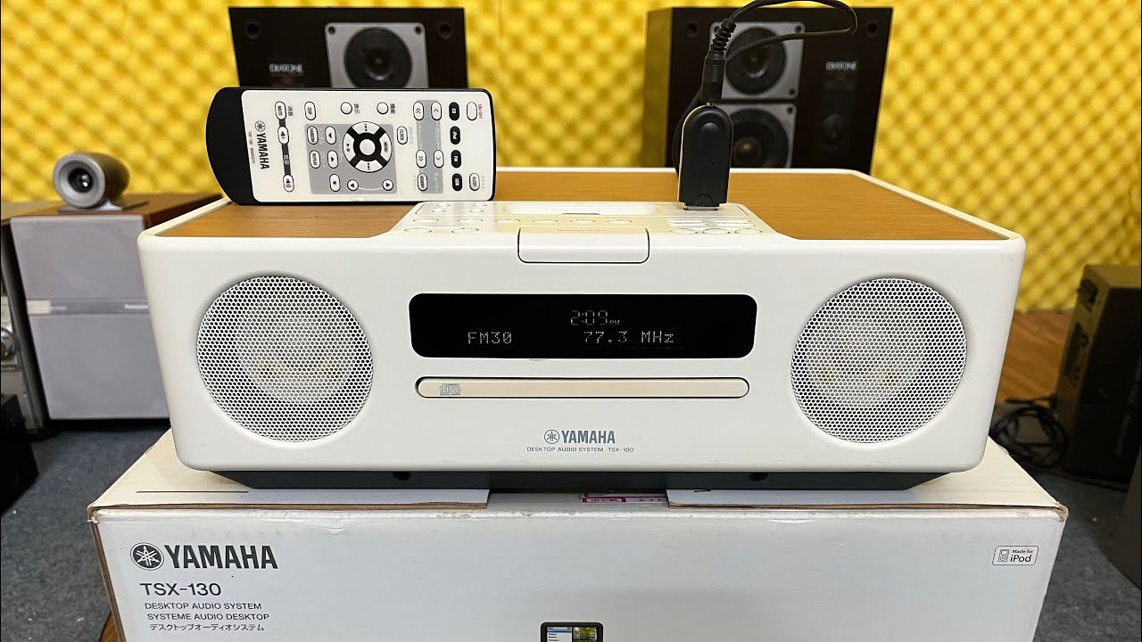Giá 1tr9_yamaha TSX-130, nguyên thùng xốp, nghe usb/ipod/aux/blutooh ngoài, lh 0988163162