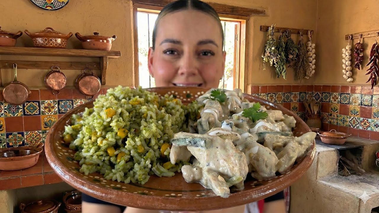 El Secreto del Pollo En Crema Está en El Chile Poblano