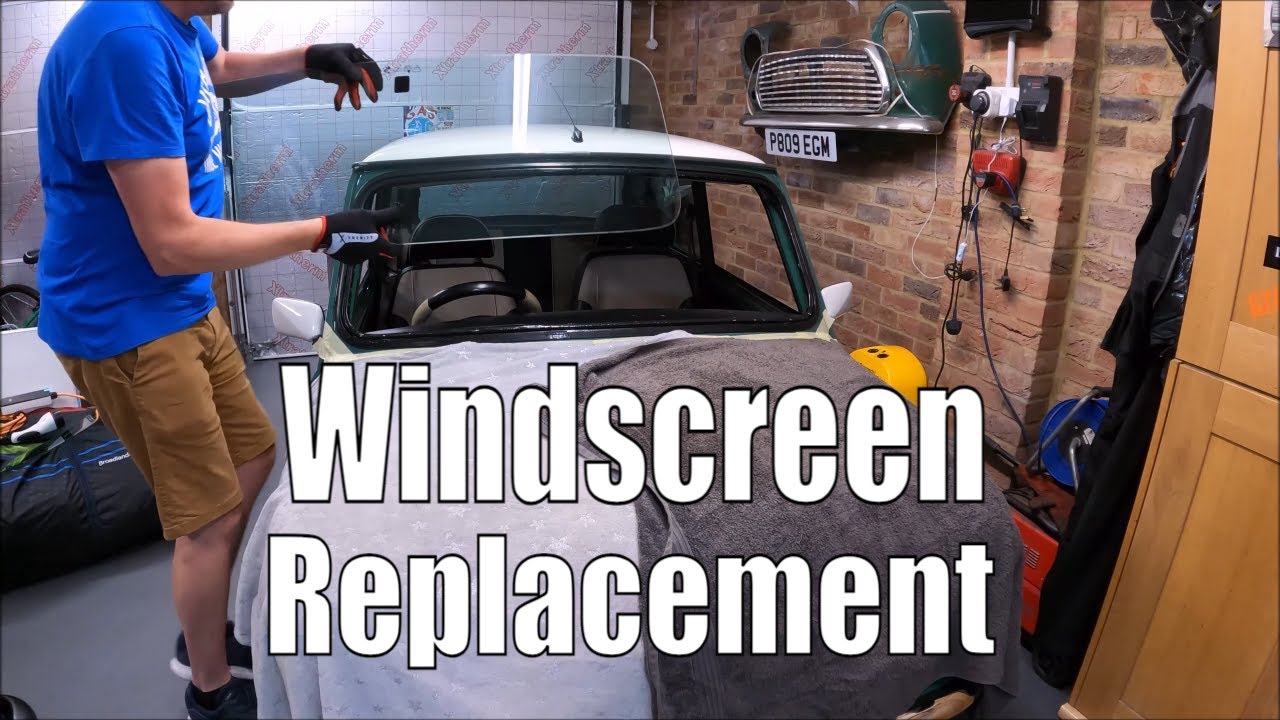 Windscreen Replacement - Classic Mini Workshop - Project Sprout