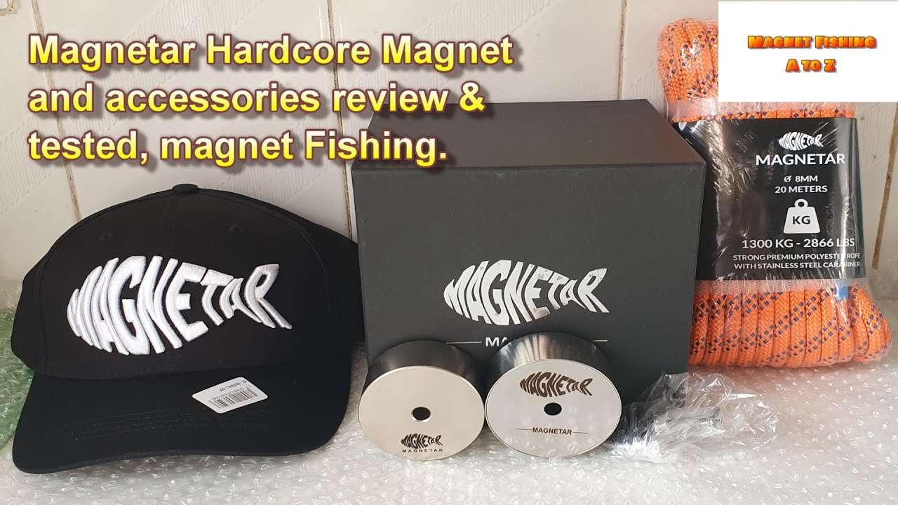 Magnetar hardcore magnet review and canal test magnet fishing