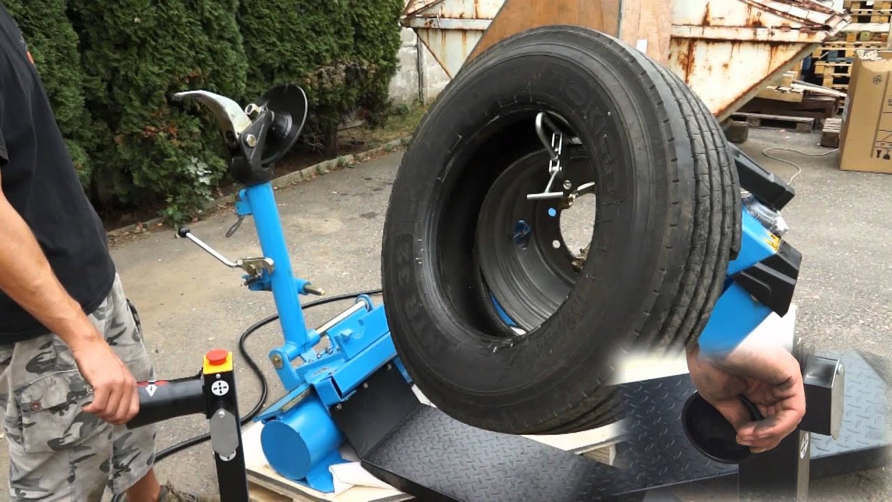 Lincos® T568 Teher kerékszerelő gép 14
