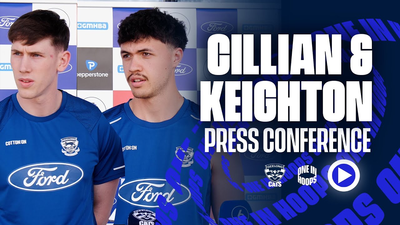 Cillian Burke & Keighton Matofai-Forbes Press Conference | Pre-season