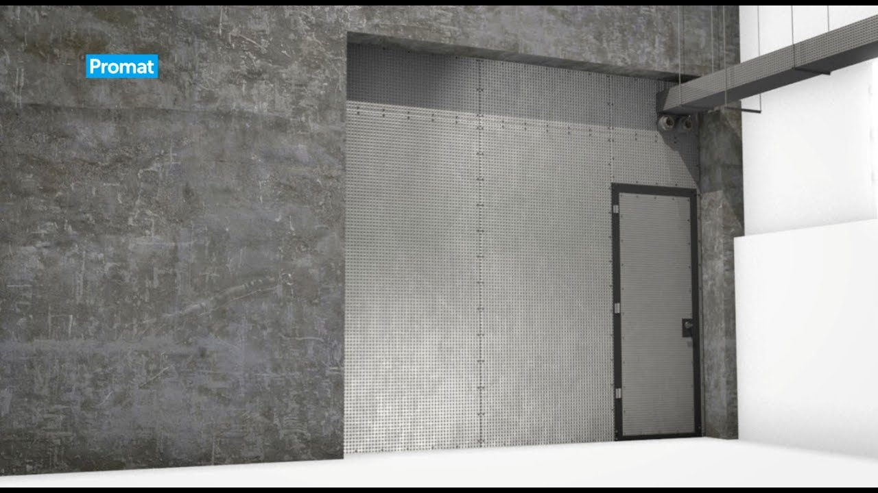 Durasteel fire resistant partition
