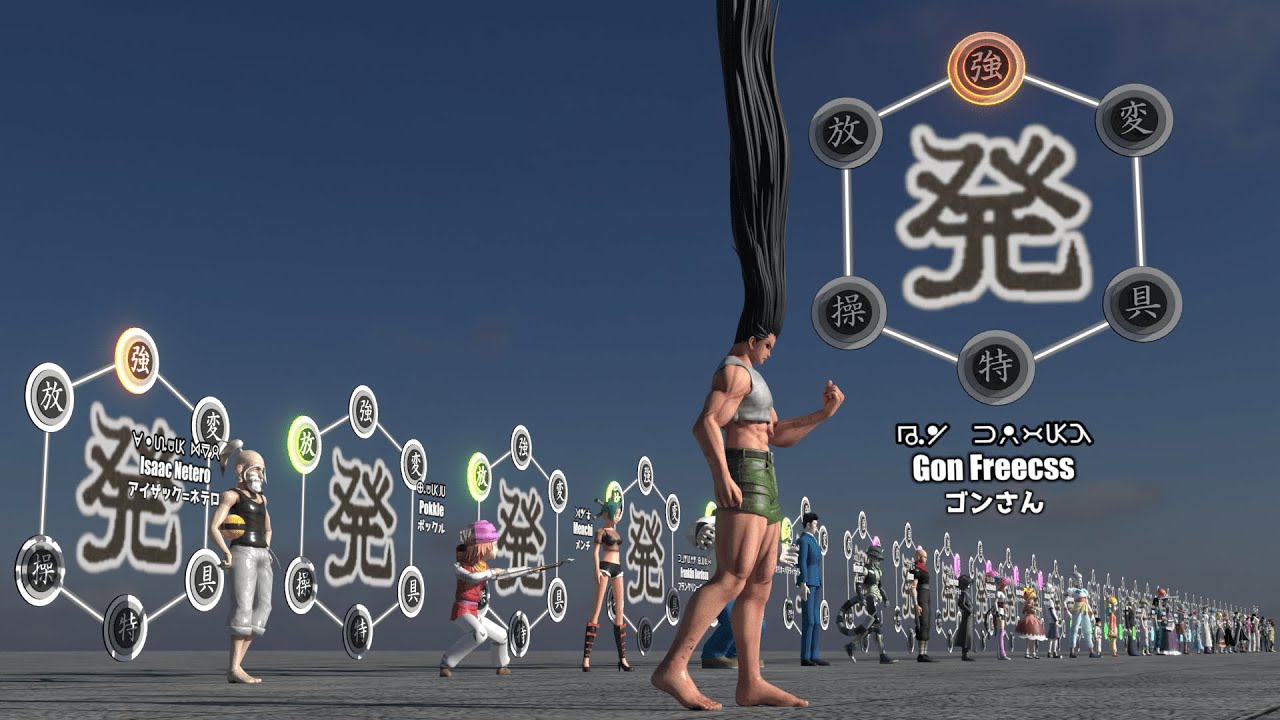 Hunter x Hunter Nen Ability Comparison
