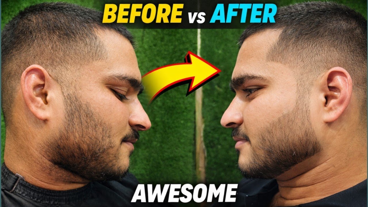 How to Best Styles 🔥💇Beard Cuts For Men | V Shape Beard Cut For New Style | Tutorial Video 2025 ka 