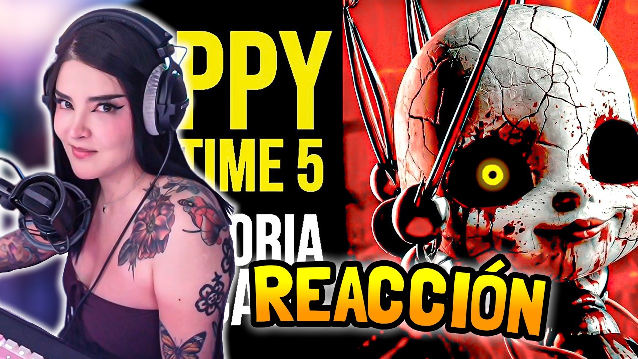 CAPRI REACCIONA A 'POPPY PLAYTIME CHAPTER 5: Toda la Historia Explicada' DE WIZZY