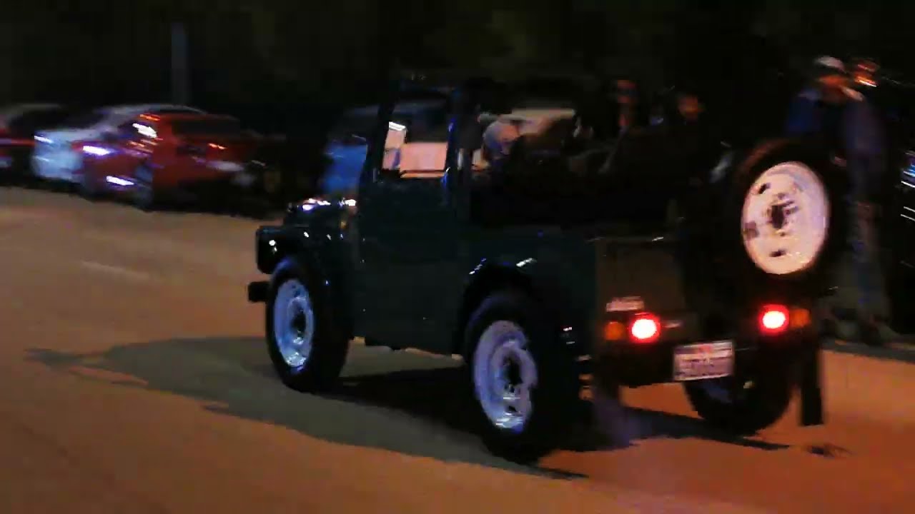 Leaving a car show in Bahrain - Zilzal 6 car show تجمع سيارات زلزال البحرين 2023