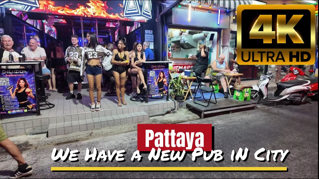 🇹🇭[4K] This Is Pattaya at Night🌃 Nightlife Street Walk