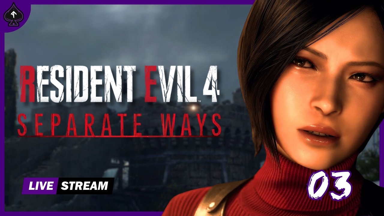 LIVE - ADA WONG'S STORY RESIDENT EVIL 4 REMAKE SEPERATE WAYS EP3 - (V)