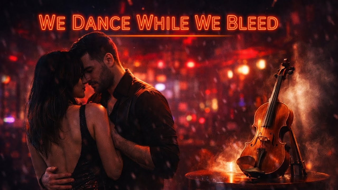 We Dance While We Bleed | Dark Afrohouse x Violin | Emotional Neon Night