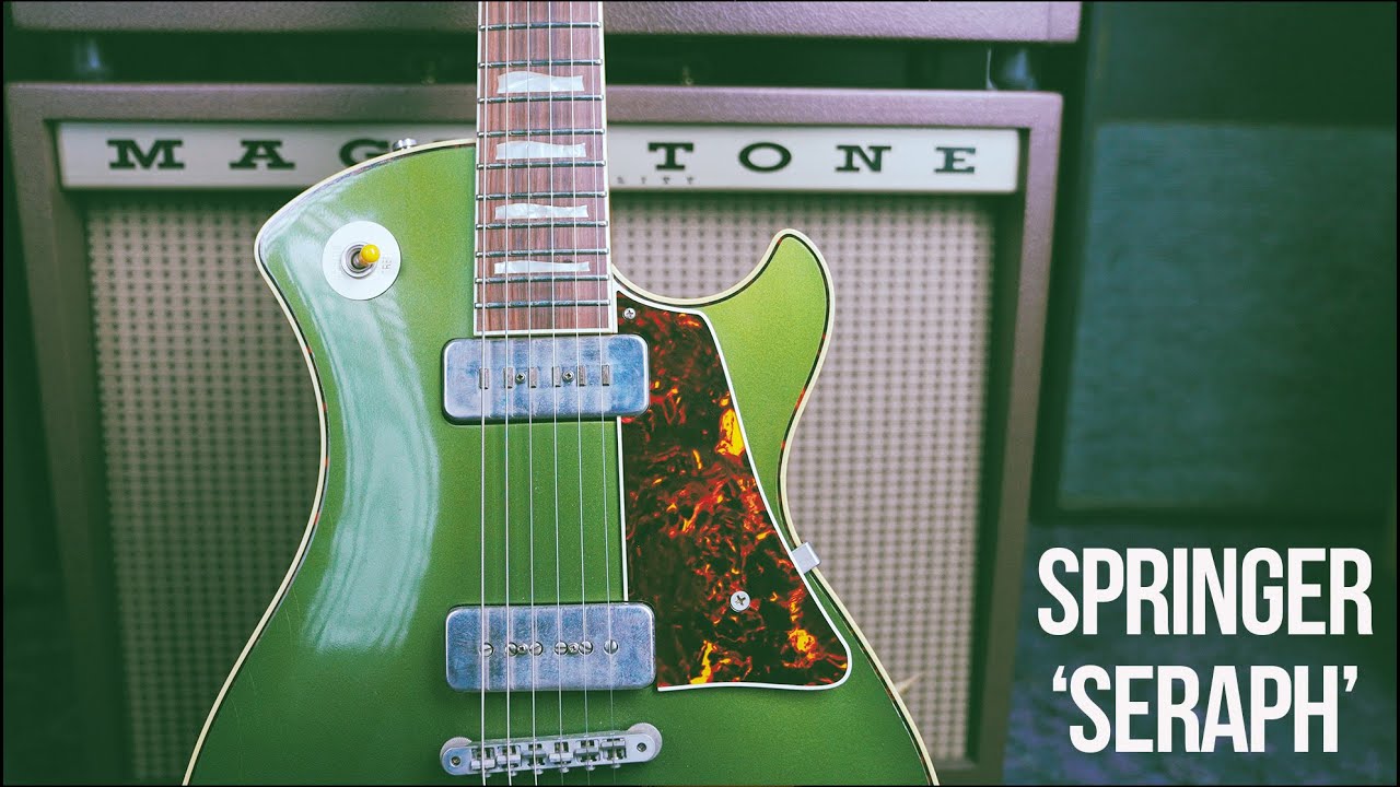 This AMAZING Guitar Inspired Me To Play Differently | Springer Guitars Seraph