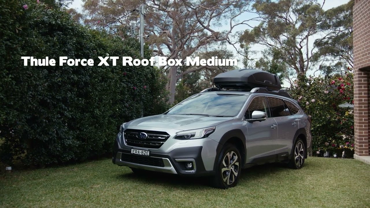 How-to accessories video | Subaru Outback with Thule Force XT roof box