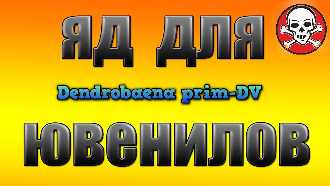 Дендробена. Яд для ювенилов.