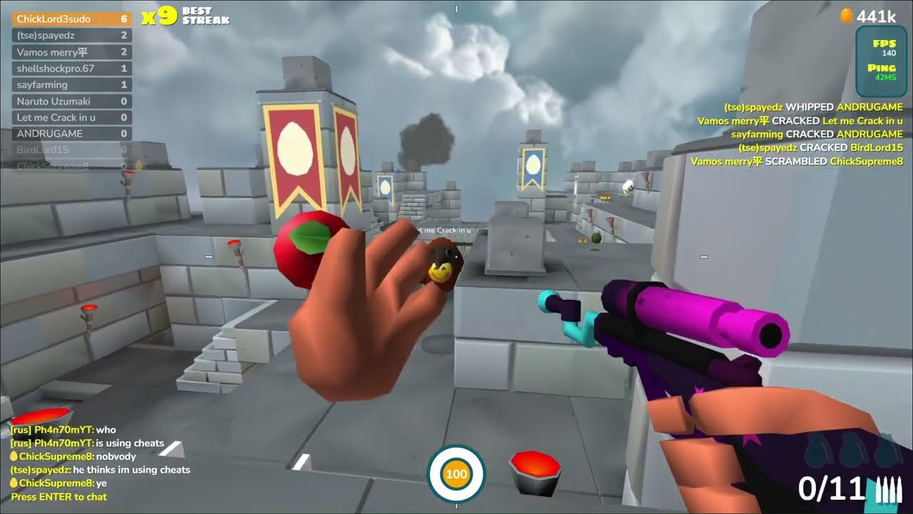 Shell Shockers gameplay 15 Feb 2026 🎮
