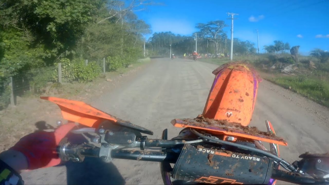 TRILHA DE MOTO DOS GATILHOS MONTE ALVERNE / ktm 250 sxf