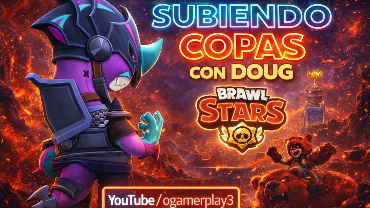 Subiendo copas don doug #brawlstars #supercell #supervivencia 