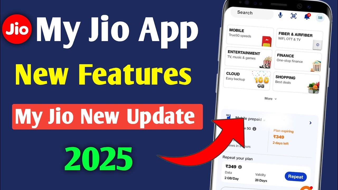 My Jio App New Update | My Jio Apps Latest Features