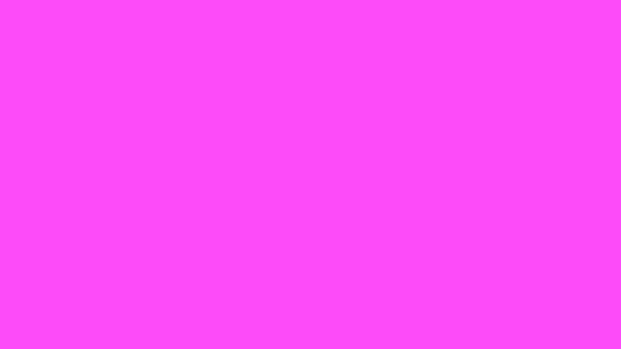 Magenta, the whole Magenta, and nothing but Magenta (for four hours). Screensaver, background, etc.