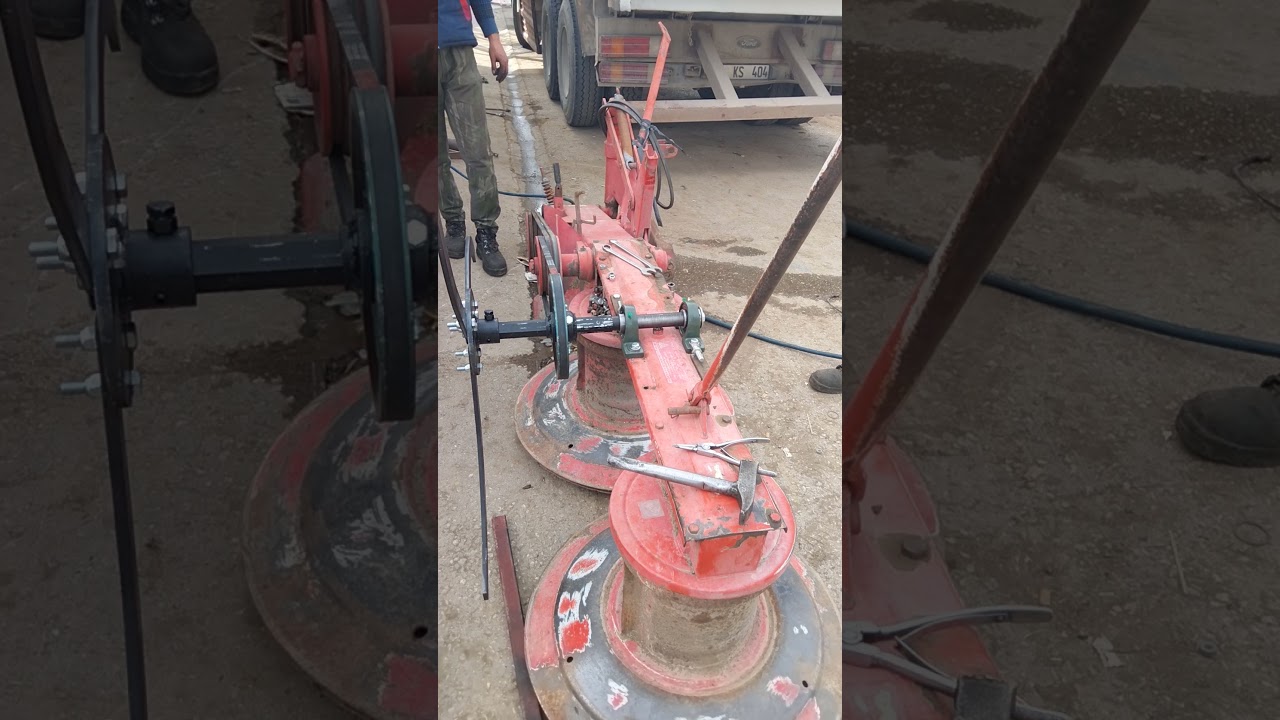 Petentli tambur arkası ot dağıtma aparati montaj vidiosu DENİZLİ Güven iş Torna 05372556645