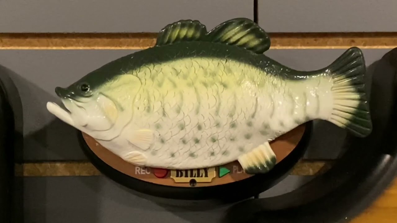 Mini recordable big mouth billy bass