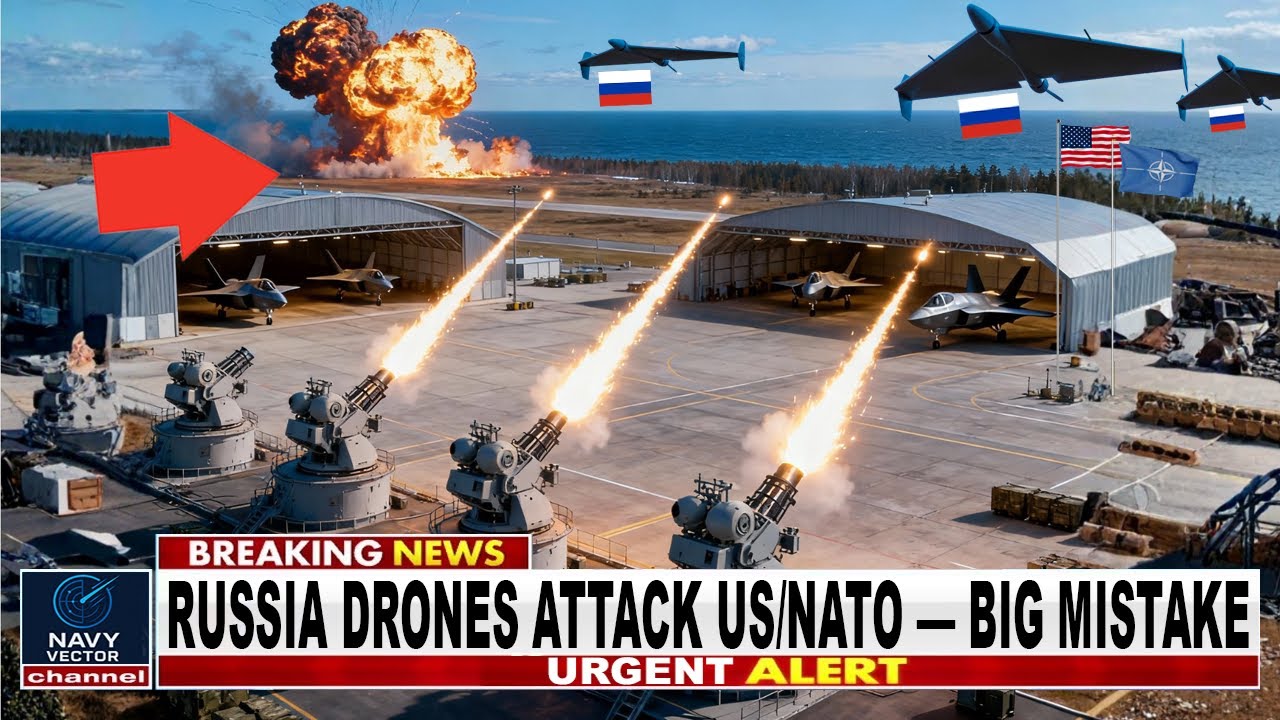 Russian Drones ATTACKED a U.S./NATO Military Base &mdash; BIG MISTAKE | Navy Vector
