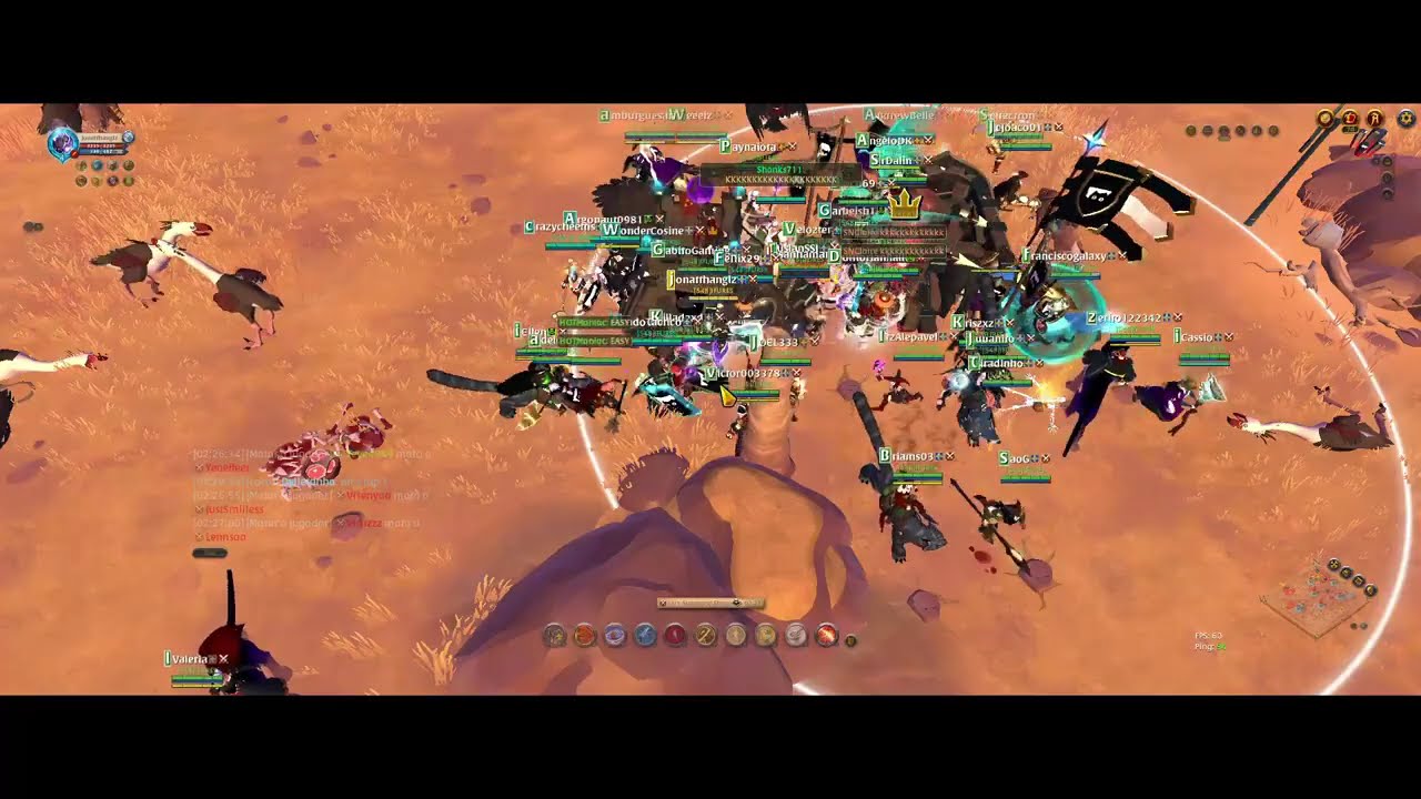 IFURES + REQU1EM vs PIVAS + H4TED - Albion Online ZvZ