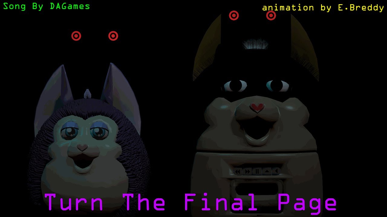 (SFM/Tattletail) Turn The Final Page Song By DAGames (4k SUB Special)