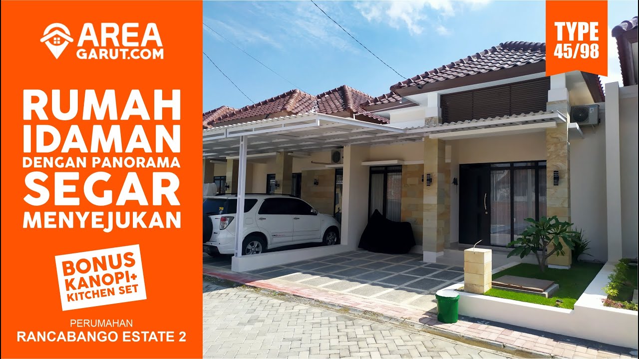 Rumah Minimalis Type 45/98 Suasana Alam Pedesaan | Rancabango Estate 2 | Rp.500 Jt | Area garut