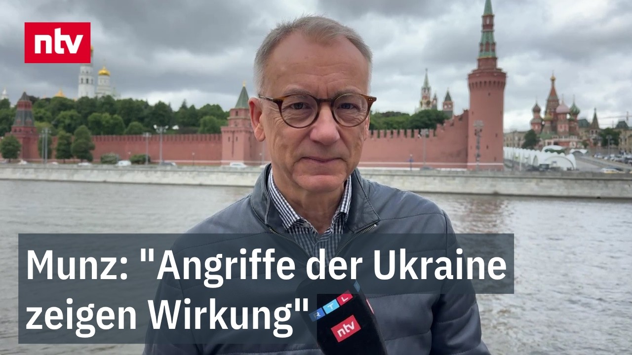 Ukrainischer Beschuss der russischen &Ouml;l-Infrastruktur deutlich sp&uuml;rbar, sagt ntv-Korrespondent Munz